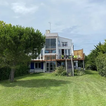 La Maison Blanche 2- Grande Maison Familiale Vue Mer Baie La Rochelle Villa *